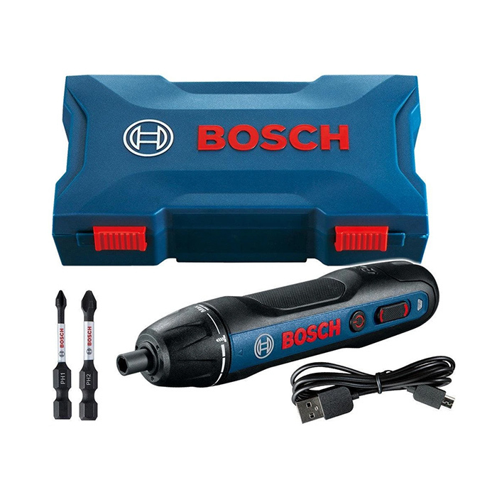 מברג נטען Bosch דגם GO 2 במזוודה