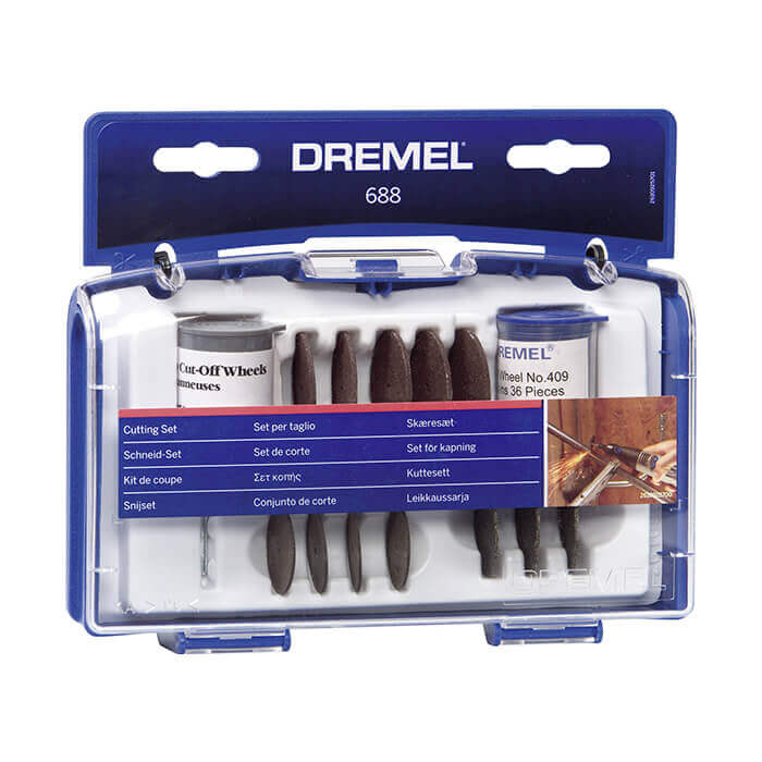 סט 68 אביזרים Dremel לחיתוך דגם 688