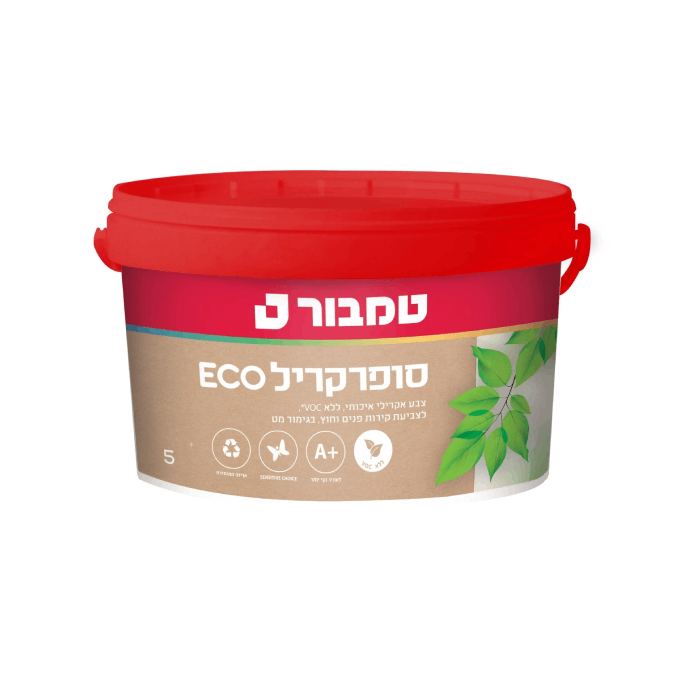 צבע סופרקריל טמבור מט Eco בנפח 5 ליטר