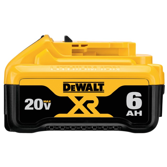 סוללת Dewalt 6.0Ah של דיוולט  DCB206 20v max