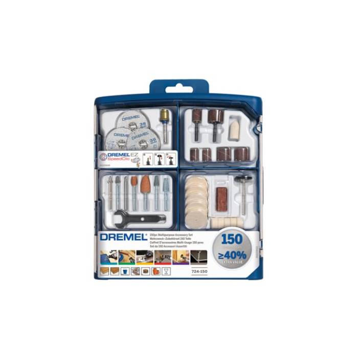 סט 150 אביזרים Dremel דגם 724