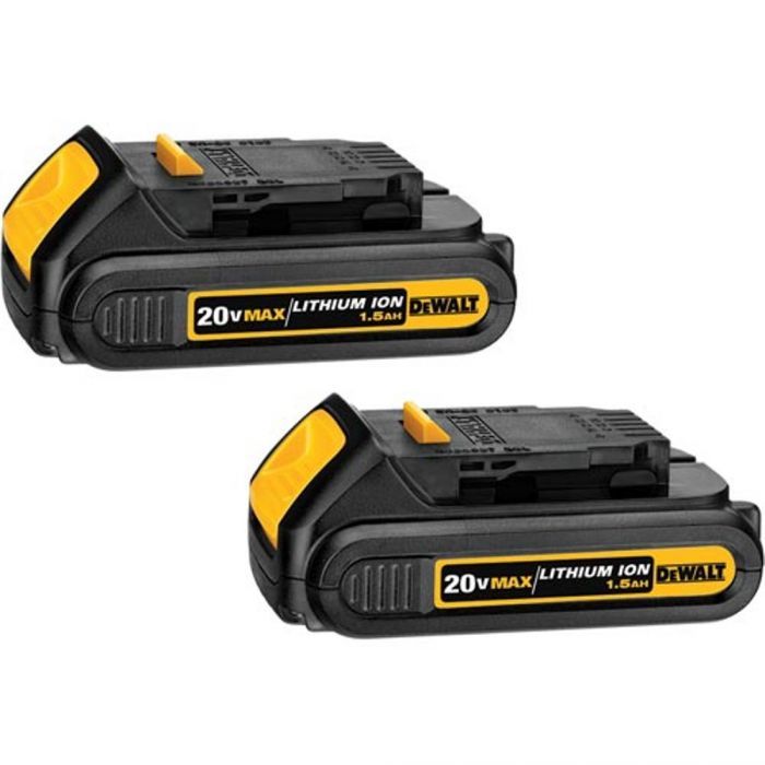 זוג סוללות 1.5AH אמפר 20V DeWalt