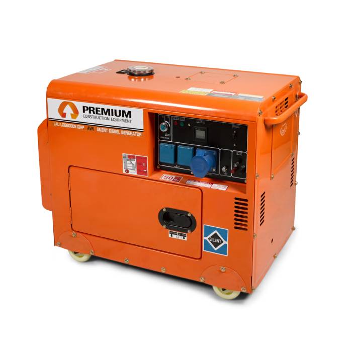 גנרטור דיזל מושתק 5KVA + סטרטר PREMIUM דגם LDG6000S