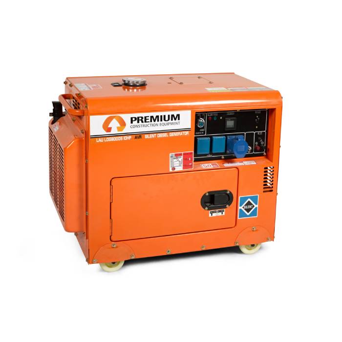 גנרטור דיזל מושתק 5KVA AVR+סטרטר PREMIUM דגם LDG6000S-3