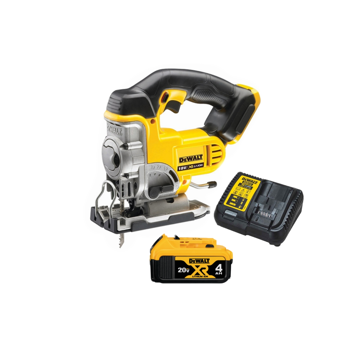 מסור אנכי DeWalt נטען 20V דגם DCS331M1 מטען וסוללה 4AH