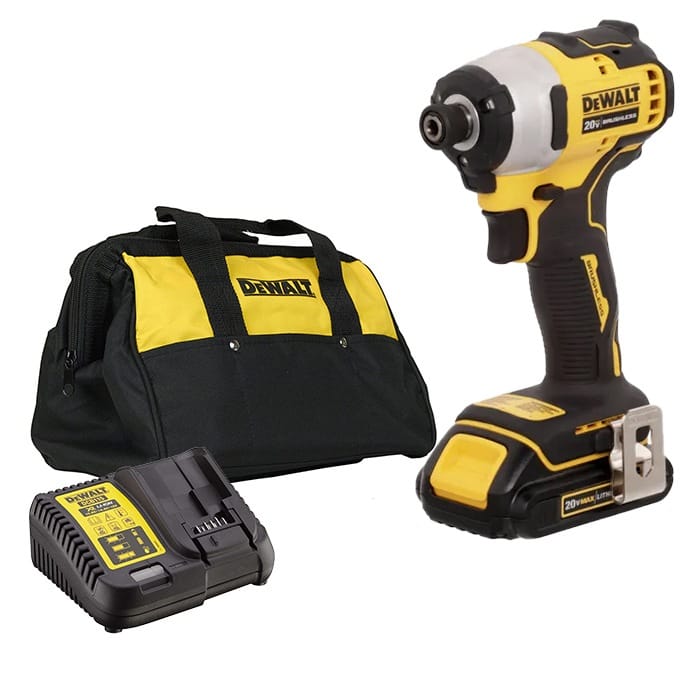 מברגת אימפקט 20V* DeWalt דגם DCF809 עם סוללה 2AH