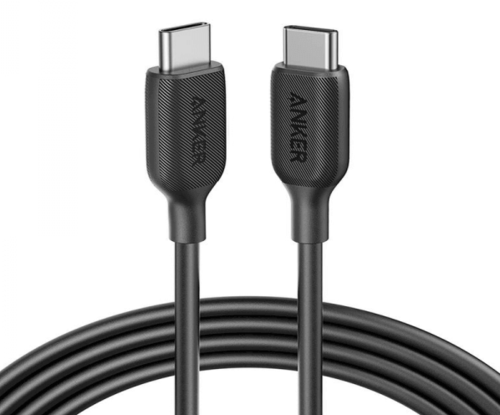 כבל Anker USB-C שחור 1.8 מטר