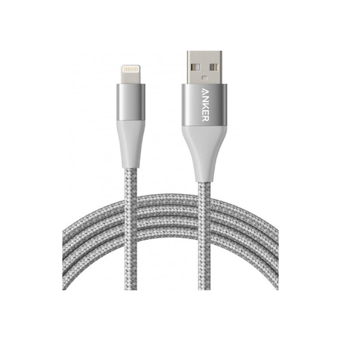 כבל שזור anker powerline +ll מחיבור usb - a לחיבור anker - Lightning