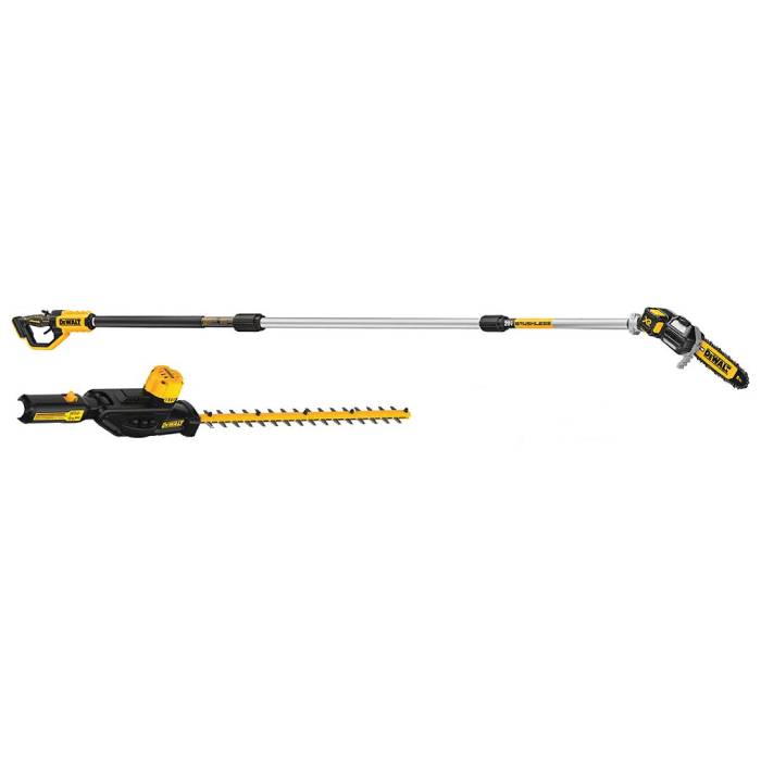 מגזמת גובה נטענת + אביזר גיזום דיוולט  DCKO86B 18/20V DEWALT