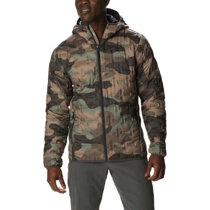 מעיל פוך לגברים columbia - Delta Ridge Down Hooded M