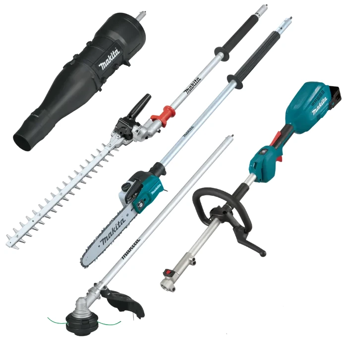 סט גינון Makita XUX02SM1X6 – כלי גינון רב־תכליתי 18V (ללא סוללות ומטען)